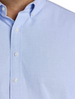 DXL Big & Tall Essentials Men's Oxford Sport Shirt | Long-Sleeve Button Down Shirt - Image 9